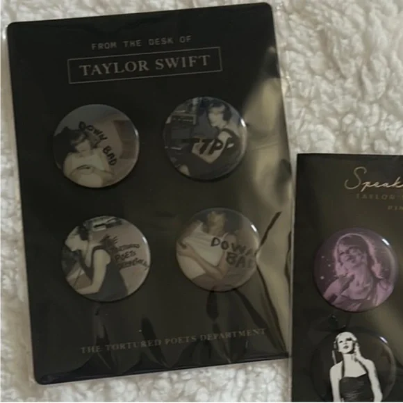 Taylor Swift TTPD Pin Set - Picture 2 of 4